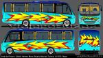 Busscar Micruss / Mercedes Benz LO-915 / Turismo - Diseño: Waldo Herrera