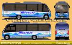 Busscar Micruss / Mercedes Benz LO-915 / Turismo - Diseño: Angello Barbaguelatta