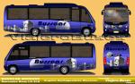 Busscar Micruss / Mercedes Benz LO-915 / Turismo - Diseño: Angello Barbaguelatta