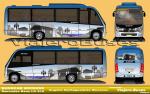 Busscar Micruss / Mercedes Benz LO-915 / Turismo - Diseño: Angello Barbaguelatta