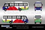 Busscar Micruss / Mercedes Benz LO-915 / Turismo - Diseño: Rodrigo Lara