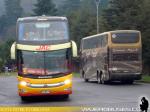 Marcopolo Paradiso 1800DD / Mercedes Benz O-500RSD - Volvo B12R / JAC - Linea Azul - Rodoviario de Temuco