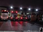 Vista Nocturna Terminal Sur - Santiago