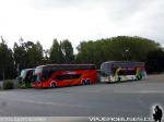 Modasa Zeus II - Busscar Panoramico DD / Scania K420 - Volvo B12R / Buses Rios - Linea Azul