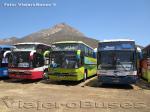 Unidades Marcopolo Paradiso GV1150 / Mercedes Benz O-400RSD & Scania K113  / Lista Azul - Especial Caminata Los Andes 2011