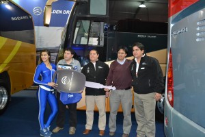 Entrega de Bus Golden Dragon