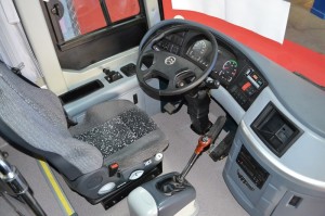 La cabina de los Buses Golden Dragon da al conductor una experiencia cómoda de conducción.