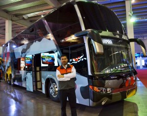 Rodrigo Arroyo Grte Comercial Vivipra - Imagen:Viajerobuses